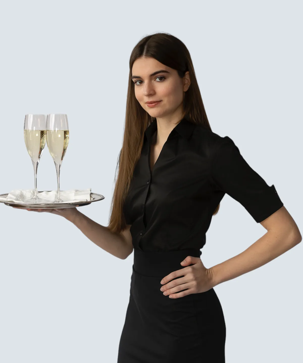 Luxe ladies formal blouse