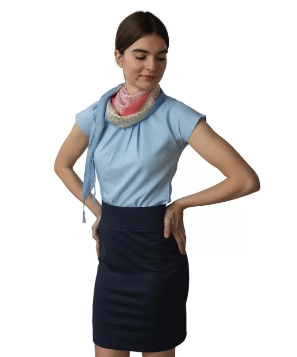 Yoga stretch high waist pencil skirt