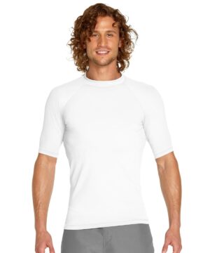 Crew Neck Rash Guard Short Sleeve