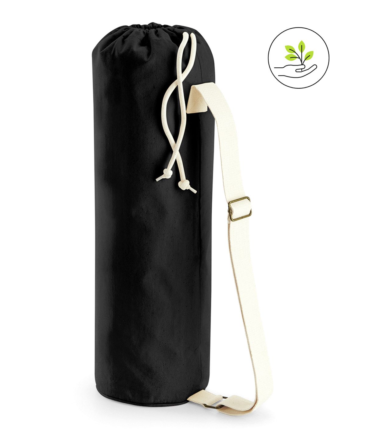 Organic yoga mat bag