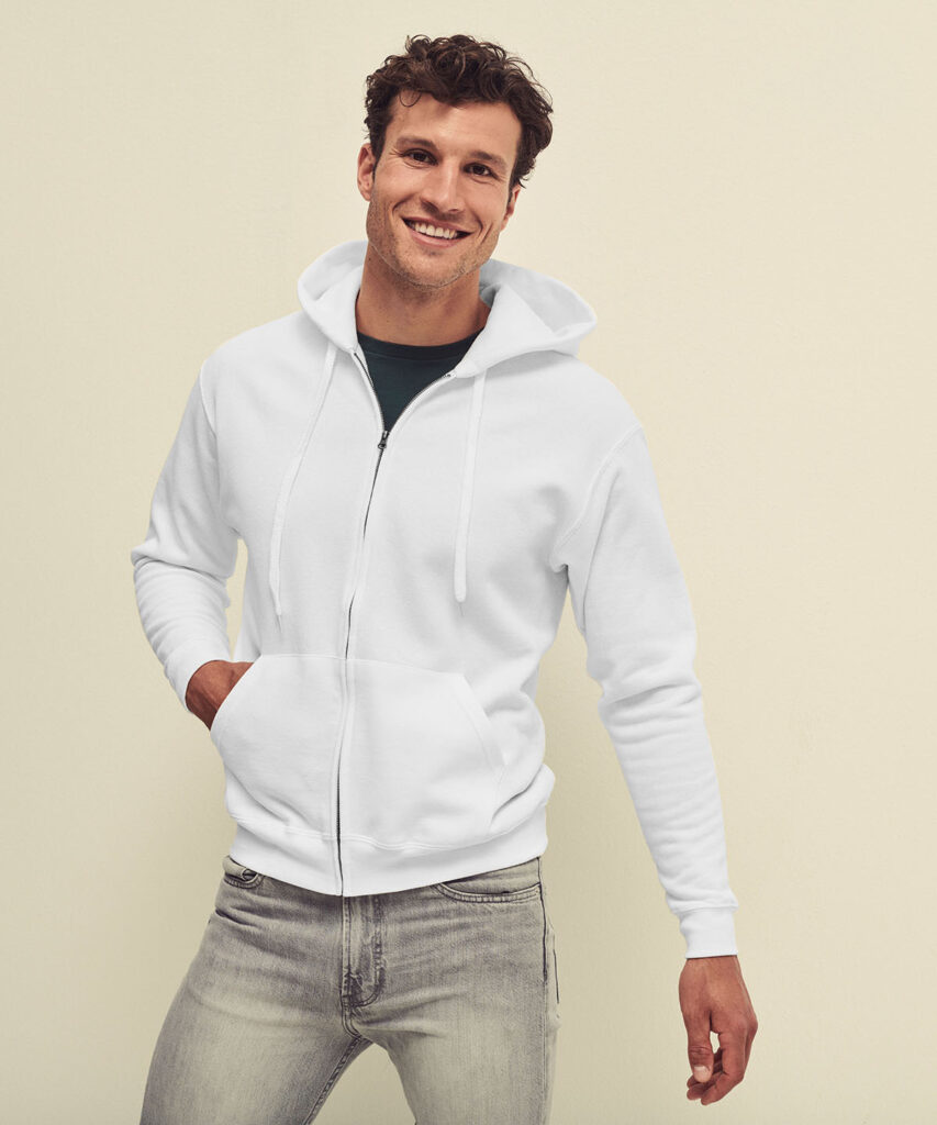 Classic 8020 hooded sweatshirt jacket