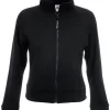 Women's premium 70/30 sweatshirt jacket black