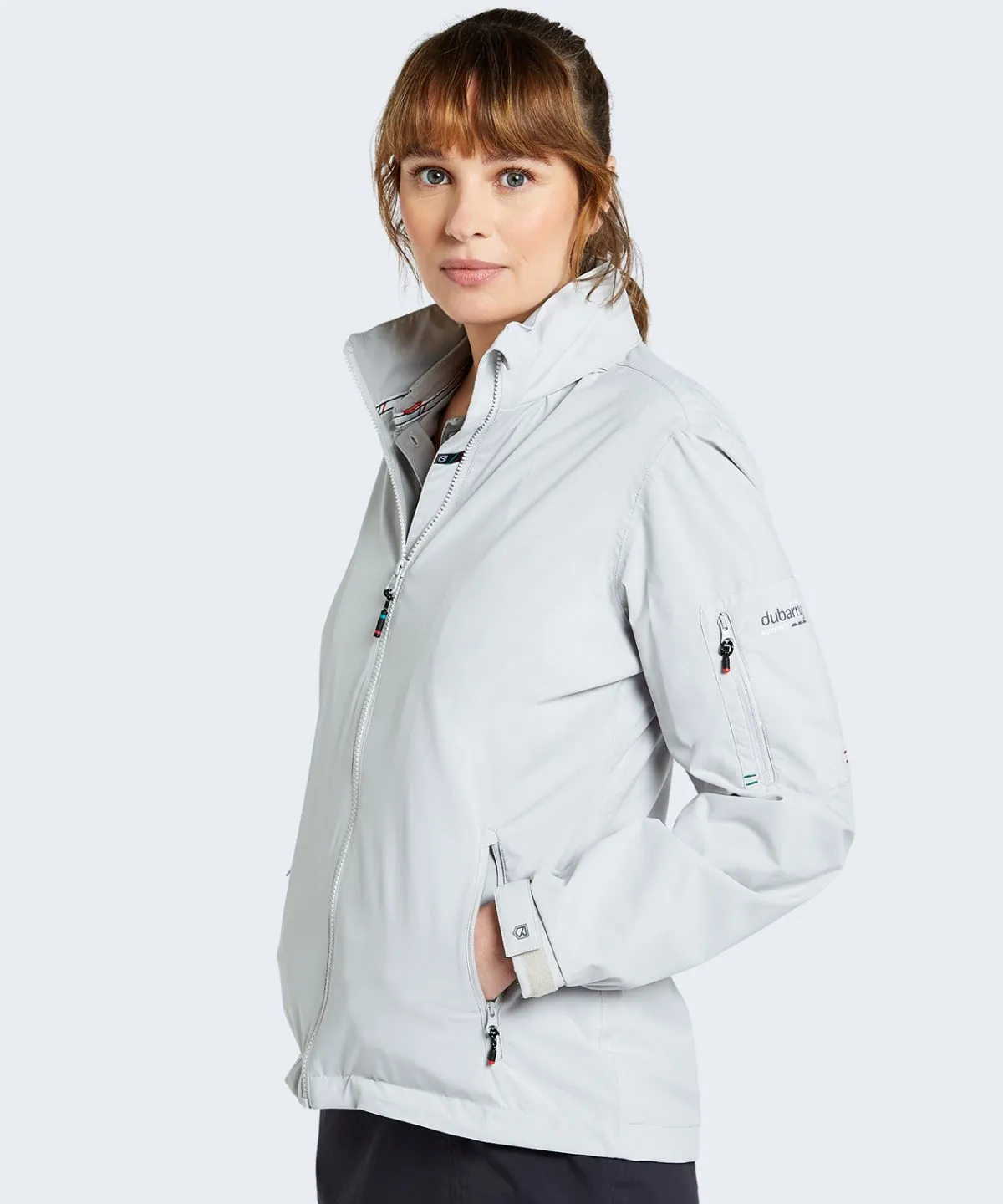 Corfu Ladies waterproof shell jacket, rollaway hood