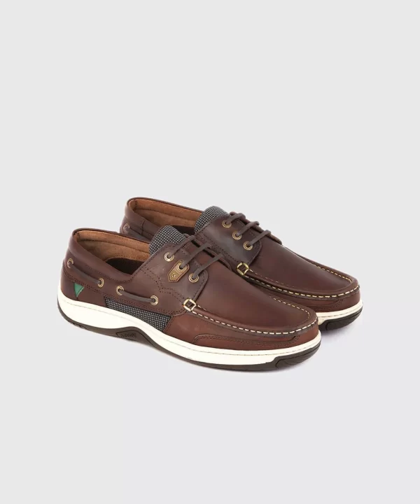 Dubarry Mens Regatta Deck shoe- old rhum