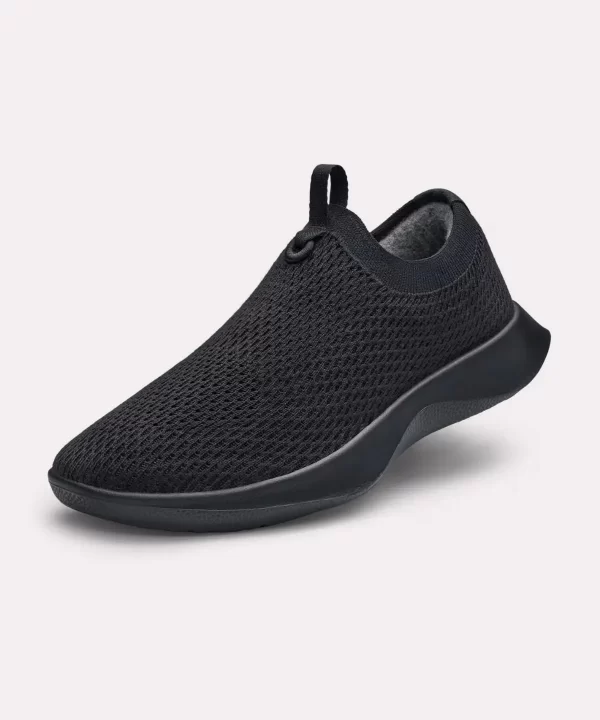 MENS TREE DASHER RELAY BLACK BLACK SOLE