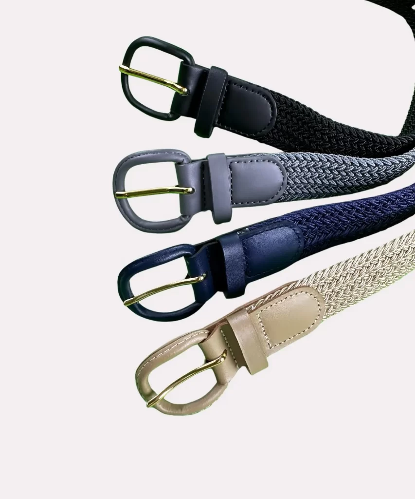 Stretch weave belts