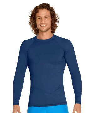 Yacht Crew Men’s Long Sleeve Rash Guard  UPF 50+