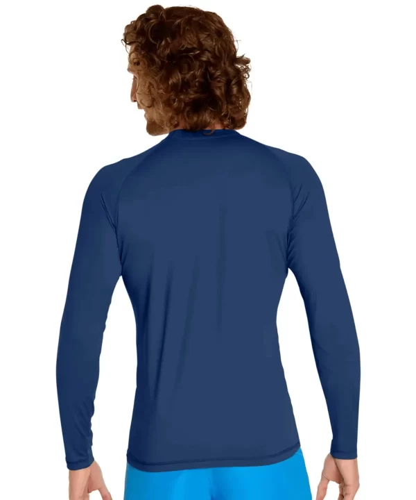 Men’s Navy Long Sleeve Rash Guard navy