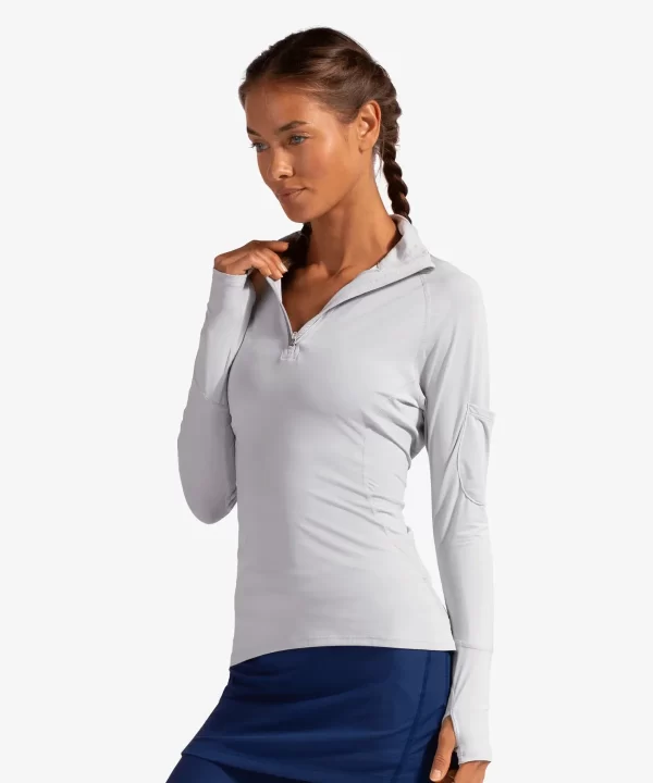 Women’s Mock Zip Sun Shirt UPF 50+