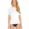 Women’s Short Sleeve Rash Guard front