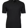 Luxury Stretch Polo black