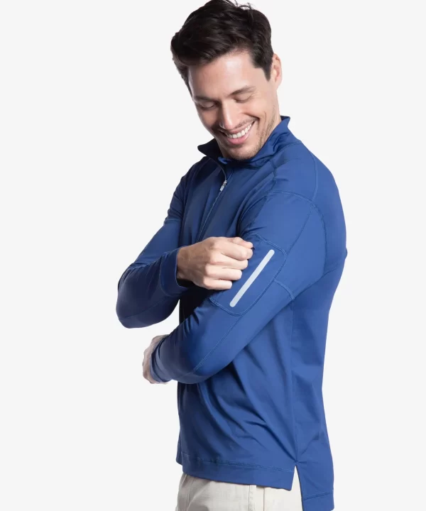 MEN’S MOCK ZIP TOP