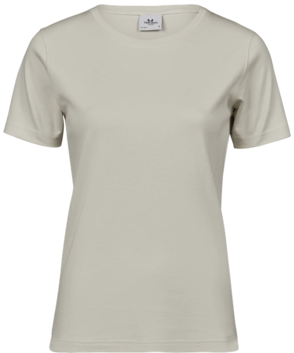 Ladies Interlock Tee 3 cement