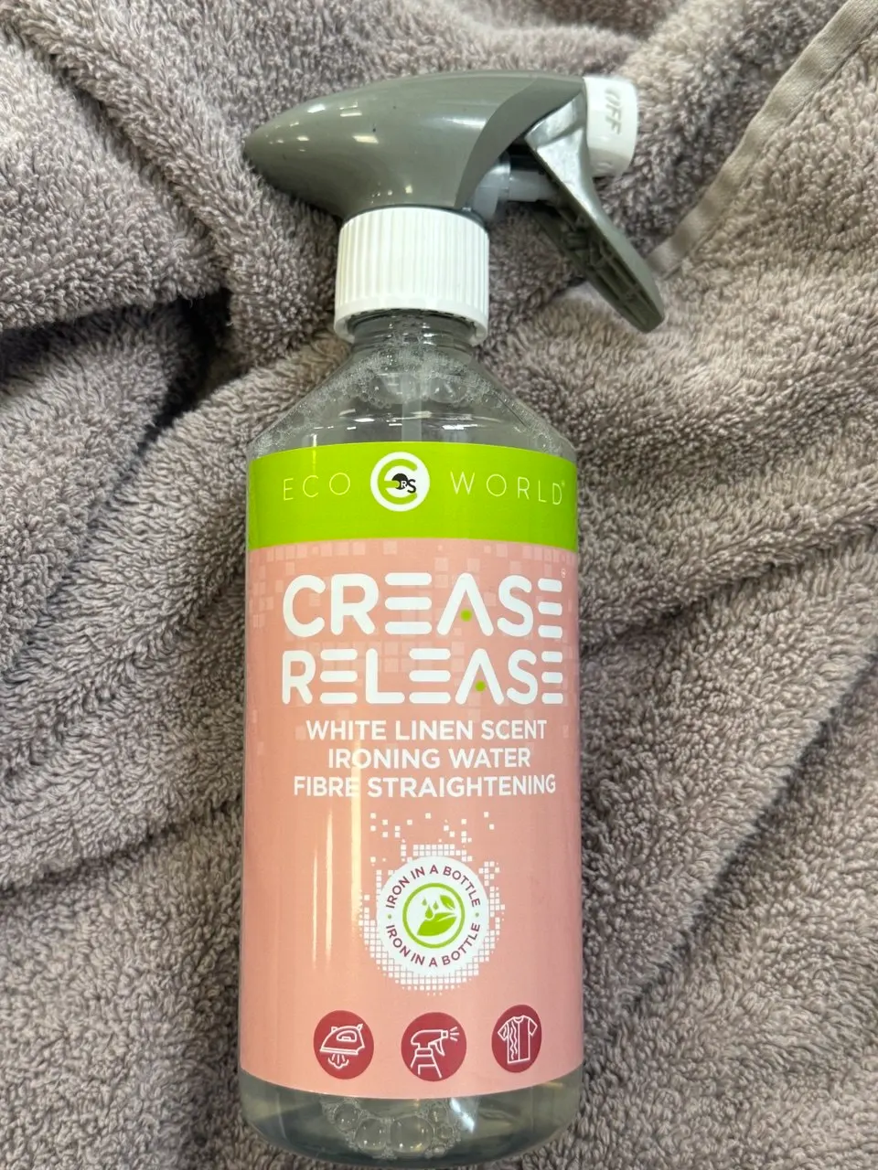 Crease Release spray